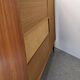 Buffet or high modernist sideboard in teak, France circa 1960.
