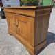 Louis Philippe buffet in solid oak.