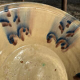 Ancient earthenware dish