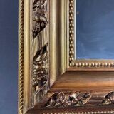 Miroir Louis-philippe Doré, XIXe Siècle