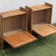 Paire de chevets vintage 1950-1960