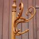 Wall-mounted coat rack in the Thonet style, circa 1900