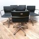 Set of 6 Diemme office chairs