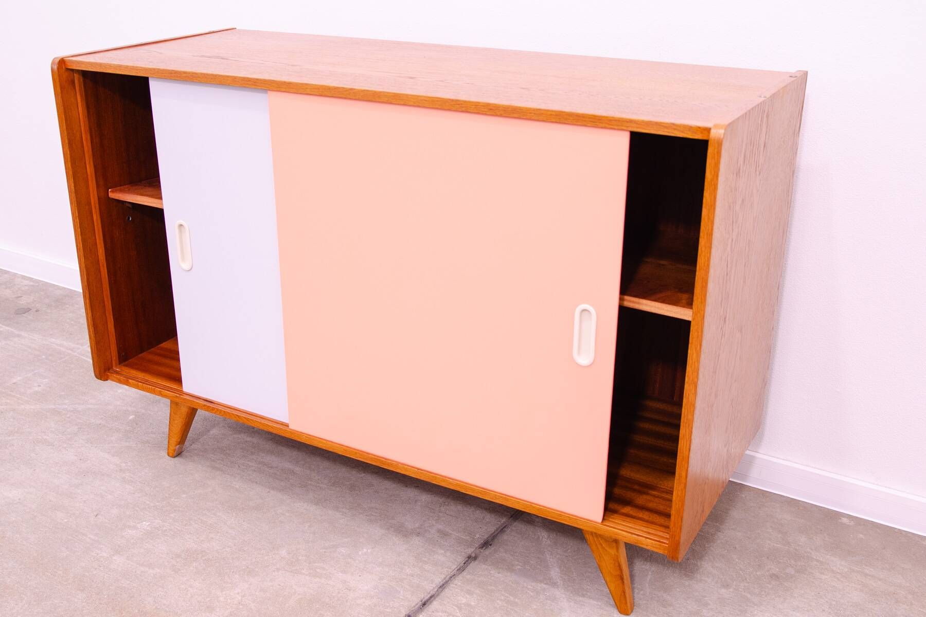 Fully restored mid century sideboard U-452 by Jiří Jiroutek, 1960´s, Czechoslovakia