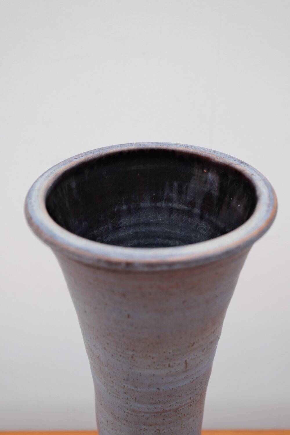 Large ceramic vase by ludovic dagon for la poterie ludovic, 1970