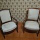 Une paire de fauteuils époque empire