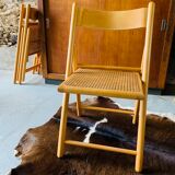 Set of 4 folding chairs