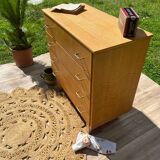 Commode 4 tiroirs, années 60
