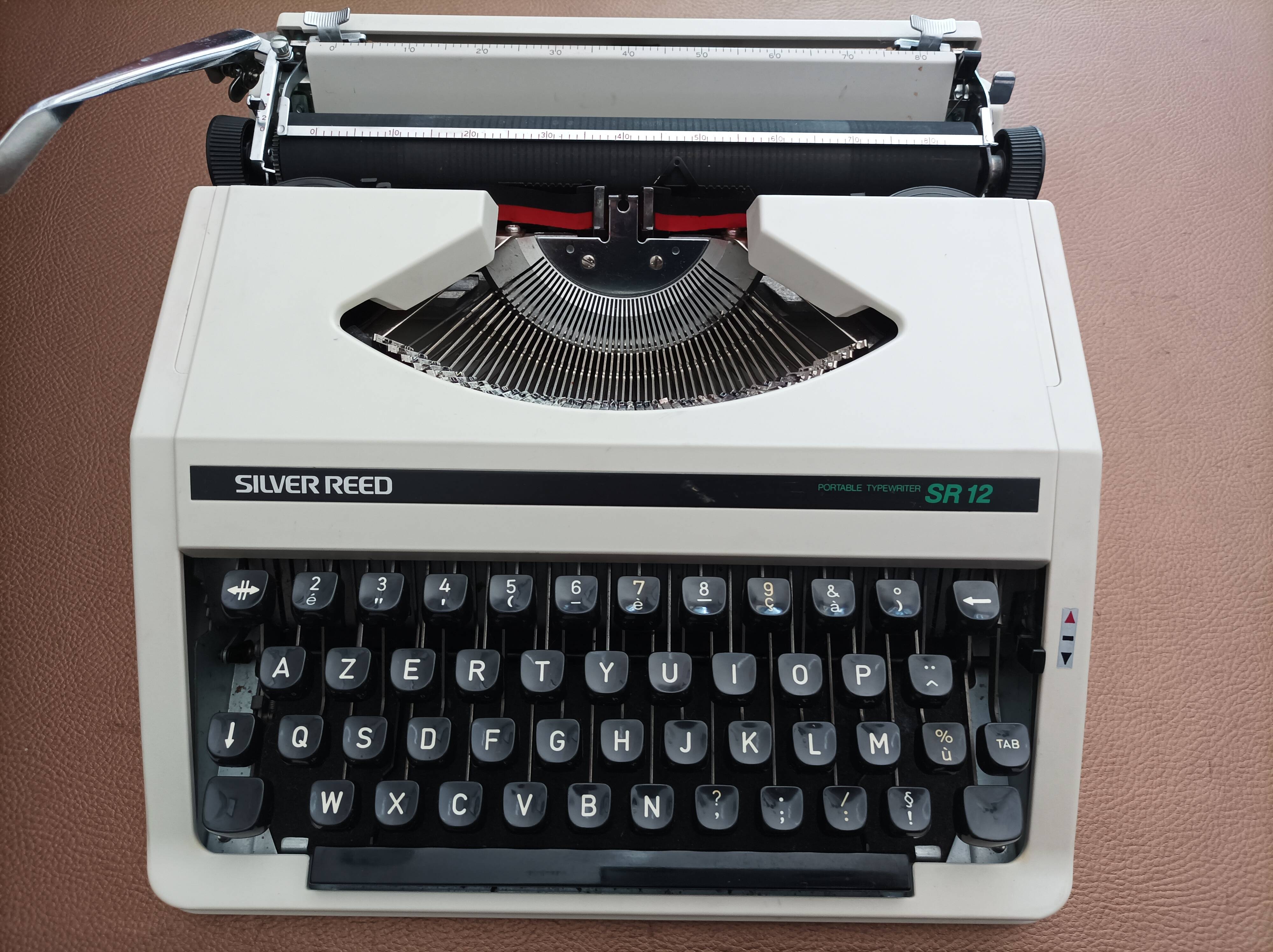 Silver Reed SR12 typewriter