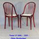 Deux chaises Thonet N ° A846 - Otto Prutscher - 1925 -Assises cuir -