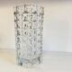 Geometric semi-crystal vase 1950s