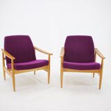 1960s Set of Two Armchairs, Czechoslovakia