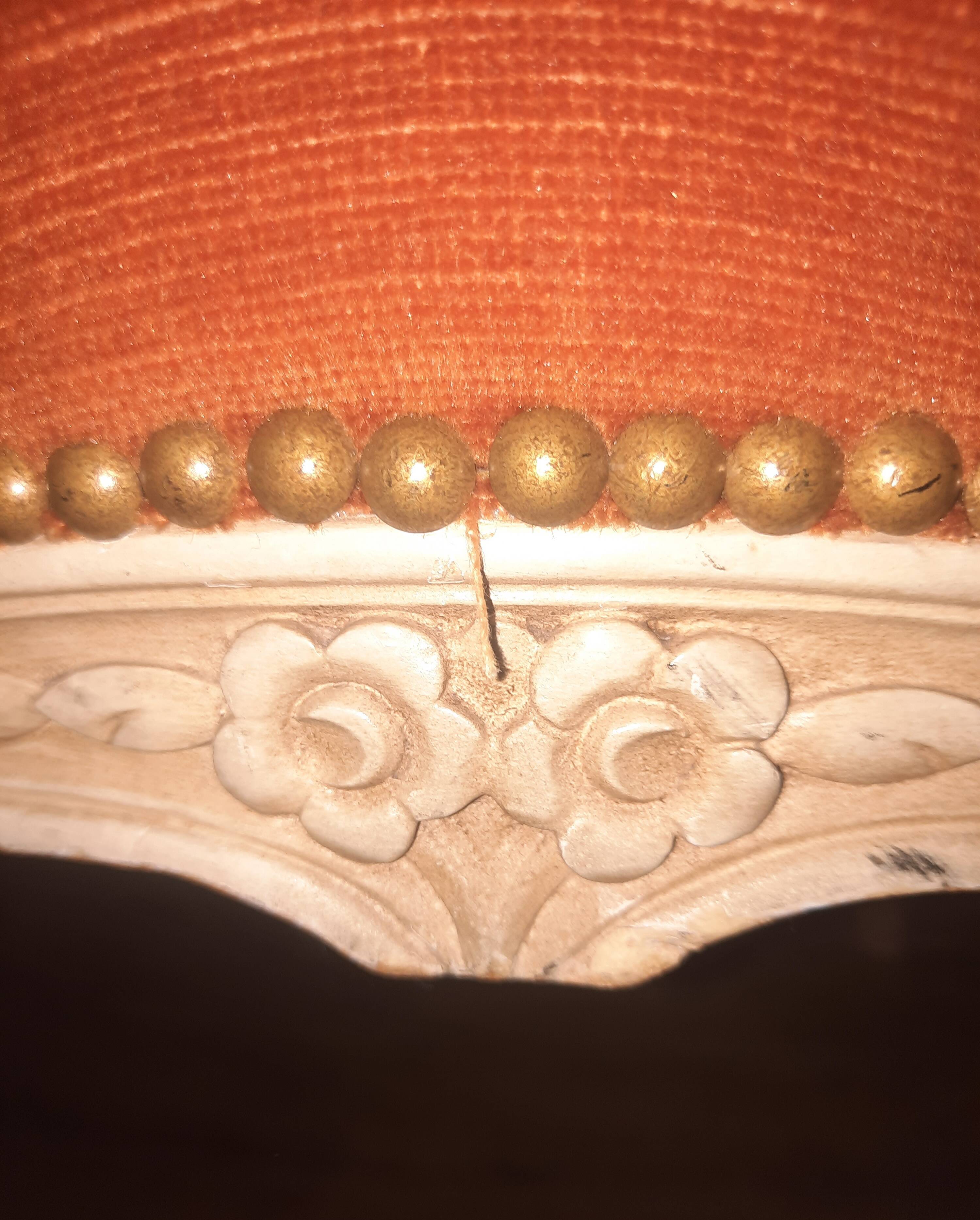 Pair of Louis XV "cabriolet" armchairs