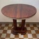 Art Deco wooden pedestal table