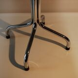Stool orange vintage lounge