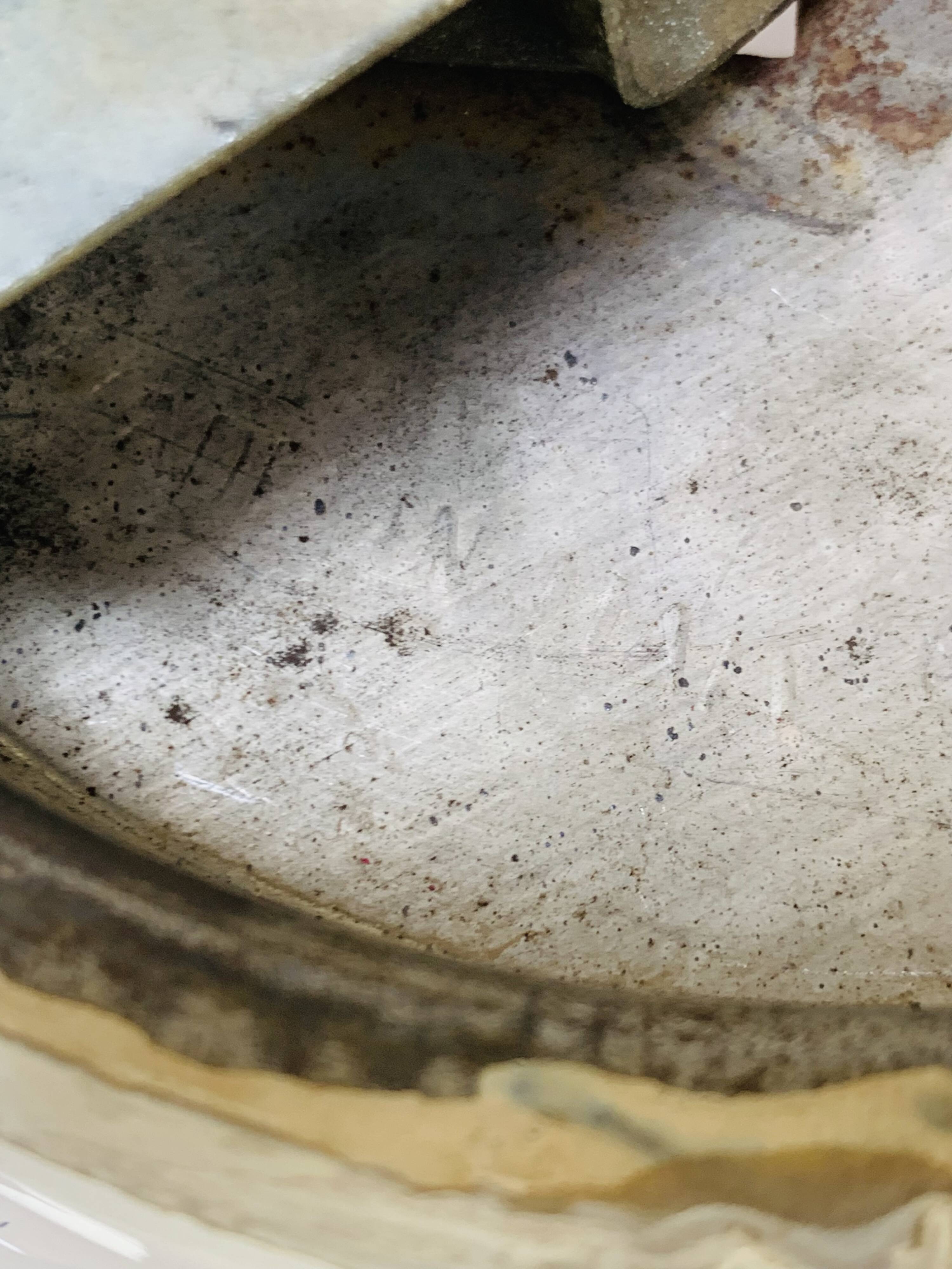 Opaline ball wall lamp made in Italy 25 cm, half sphere, vintage