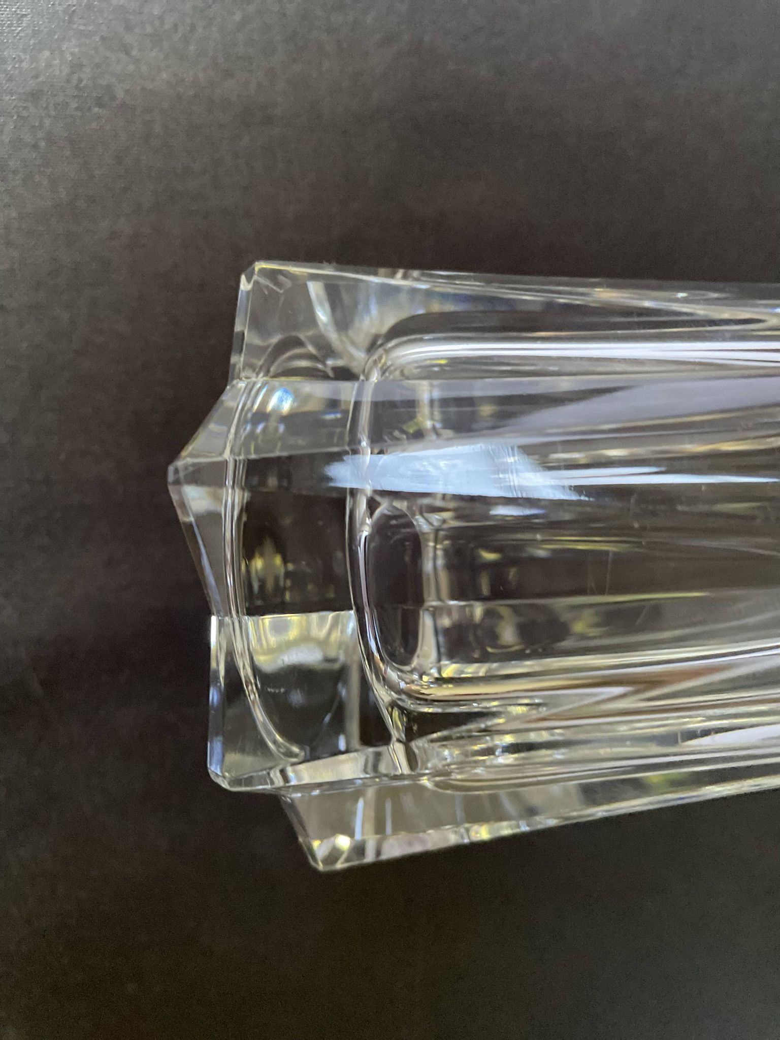 Saupoudreuse cristal de Bohème