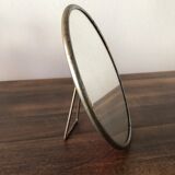 Vintage barber mirror 17cm