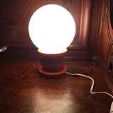 Orange vintage lamp