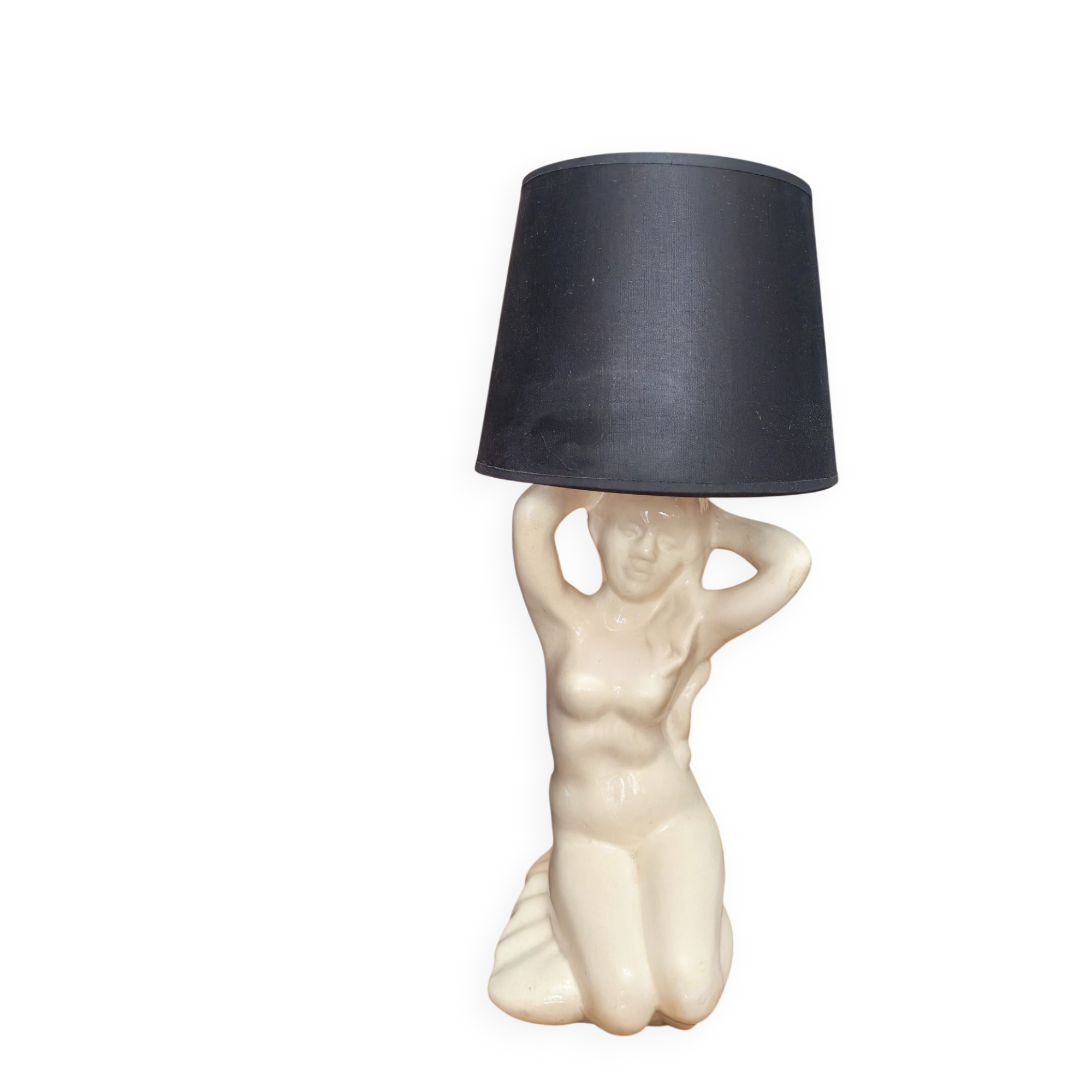 Art Deco style ceramic lamp