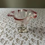 Empty glass cup pocket