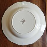 lot of 5 deep plates Sarreguemines Agreste