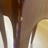 Set of 2 rosewood and marquetry bedside tables