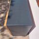 buffet Mado bois poncé et gris anthracite