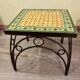 Zellige coffee table