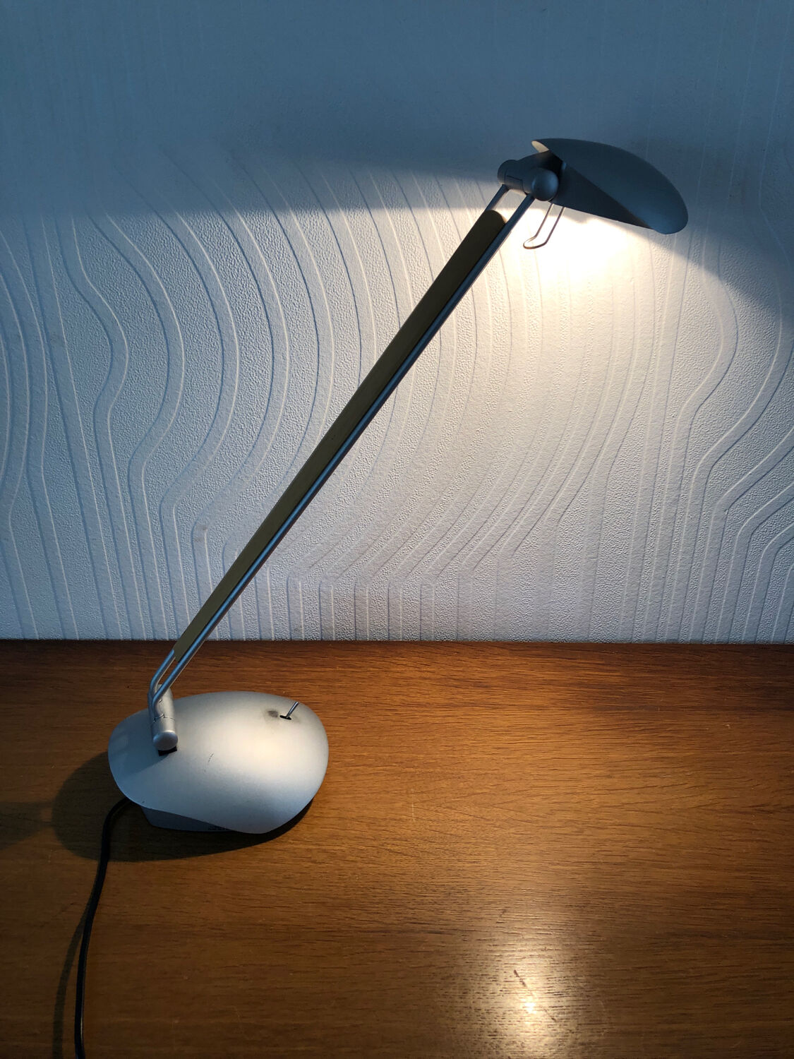 Desk lamp halogen design and vintage elora