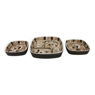 Vaisselle de Royal Copenhagen, dessinée par Nils Thorsson dans les années 1960.