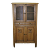 Antique oak grocery furniture