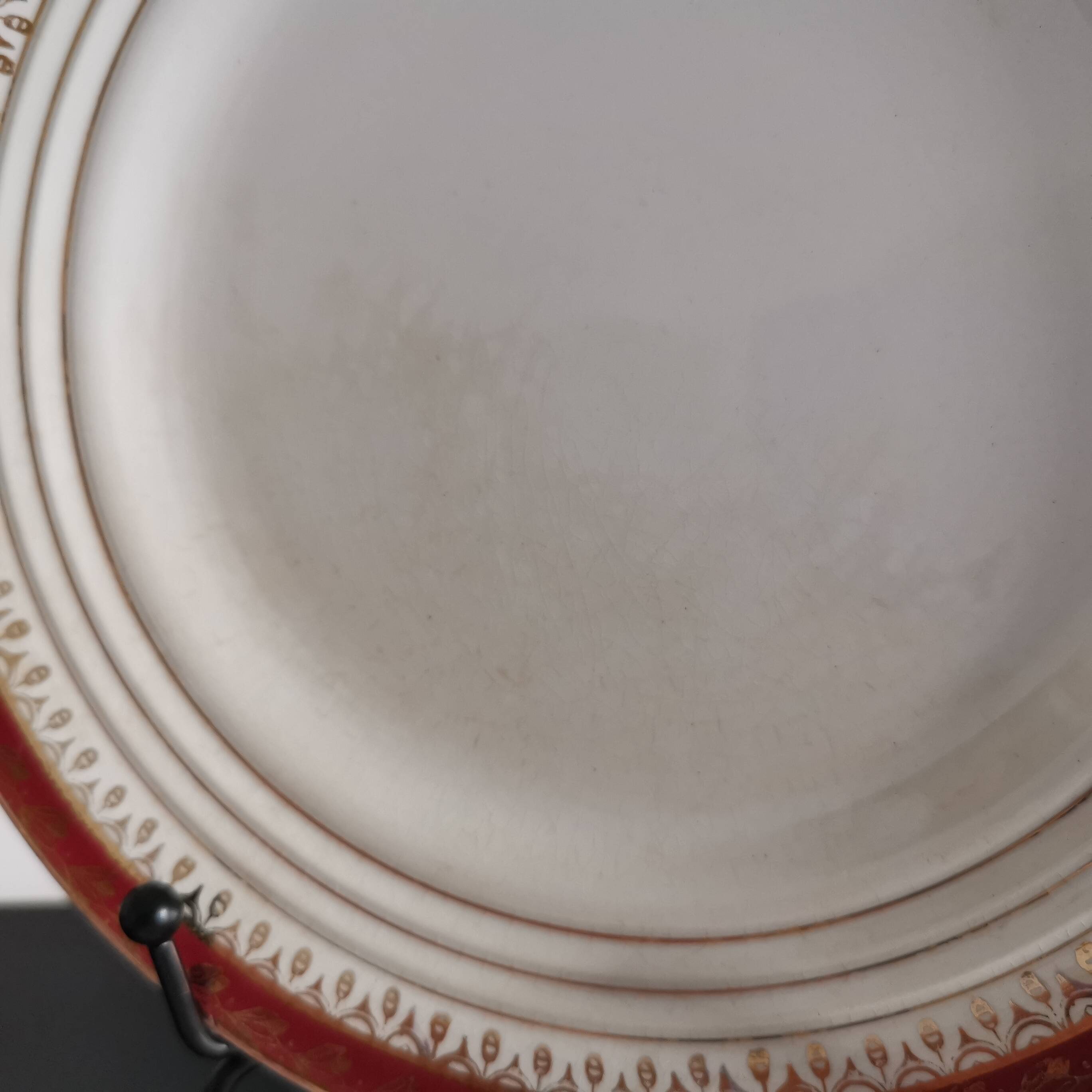 10 Ceranord porcelain dessert plates