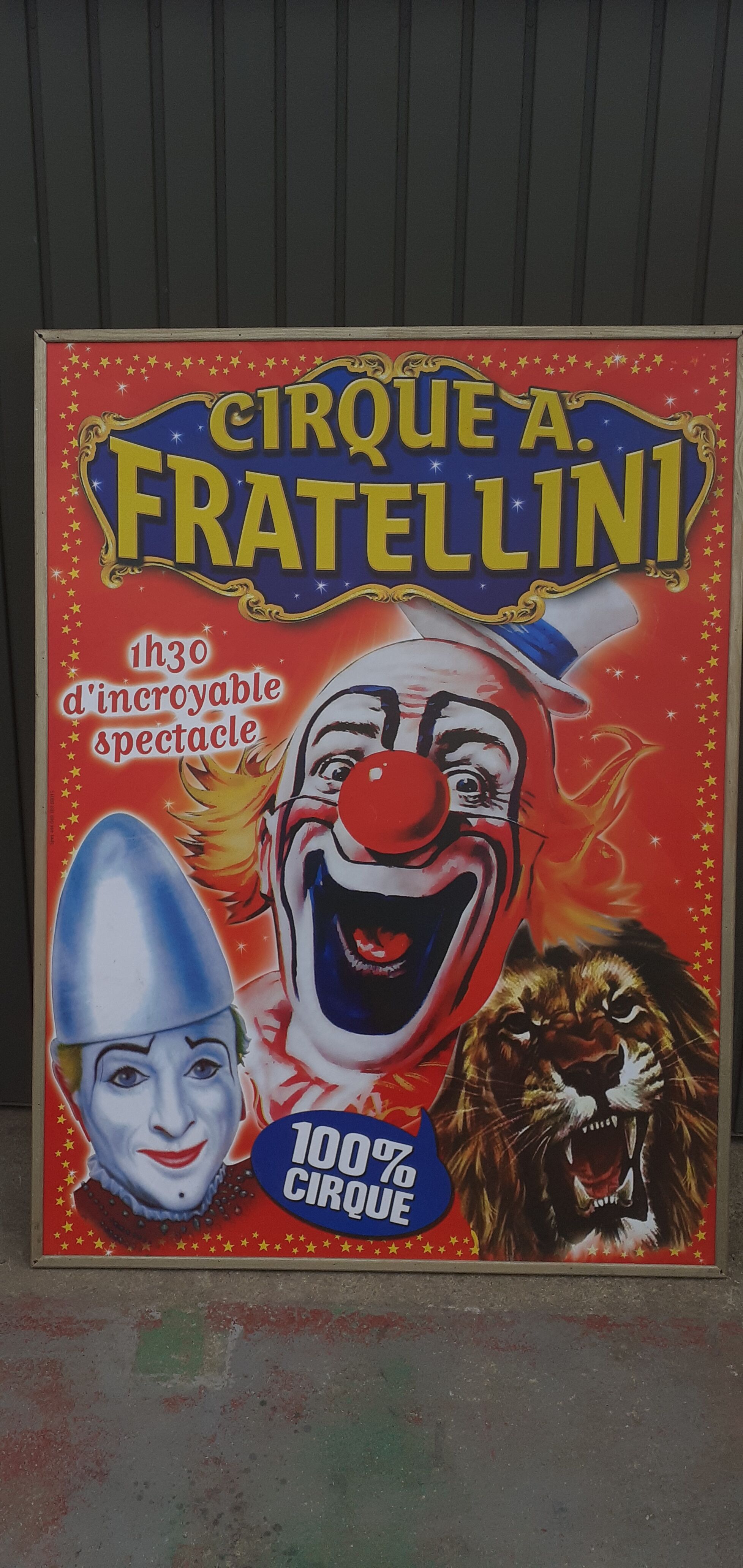 Great poster of Cirque Fratellini