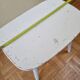 Tabouret "Pagode" en bois massif vintage