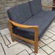 Convertible Scandinavian daybed canapé 1960