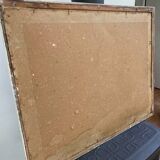 Old oil on wood dating from 1960