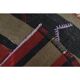 1970s Turkish Oushak Handmade  Red Brown Kilim Runner Rug 108x350