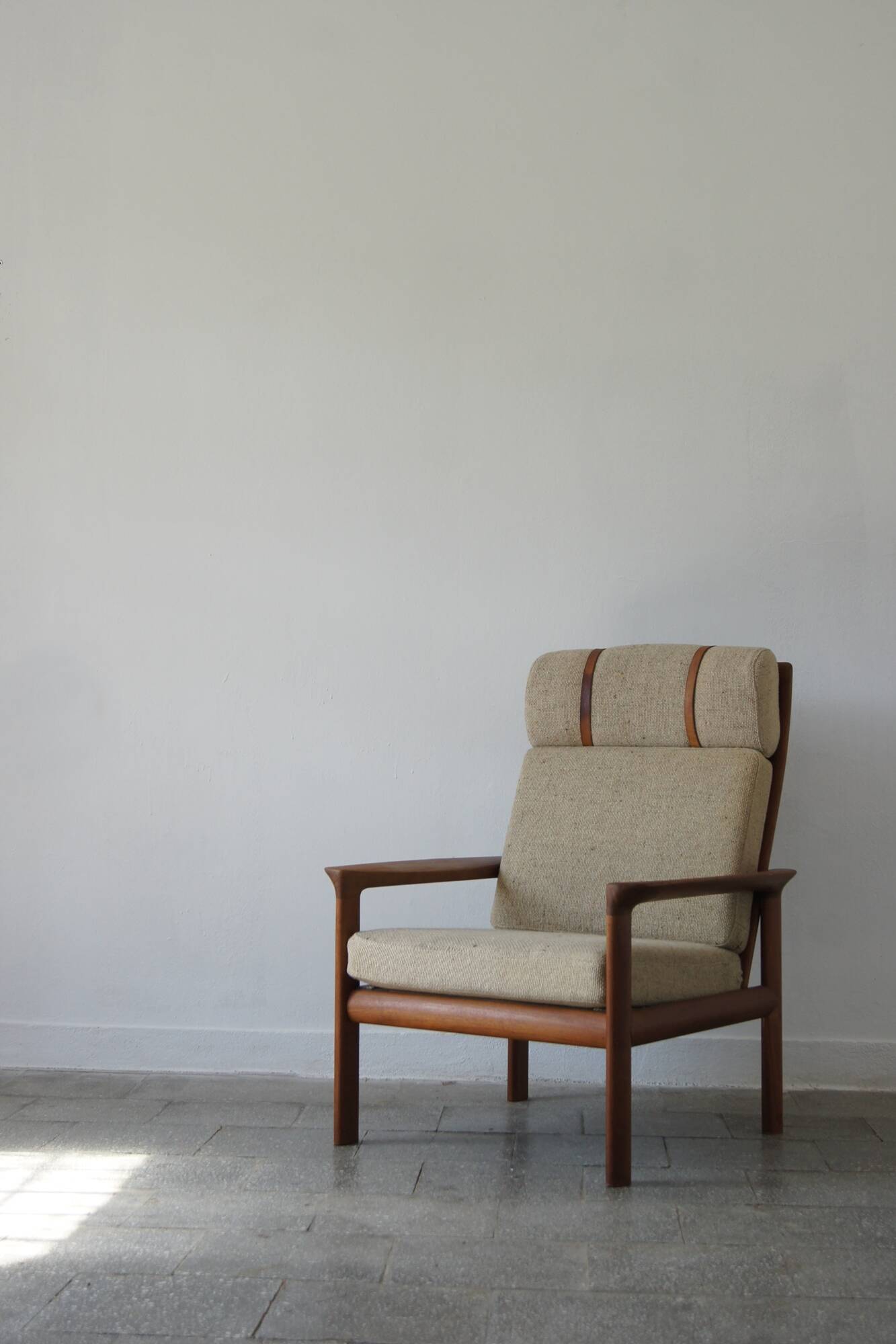 Fauteuil lounge en teck par Sven Ellekaer pour Komfort, Danemark, années 1960