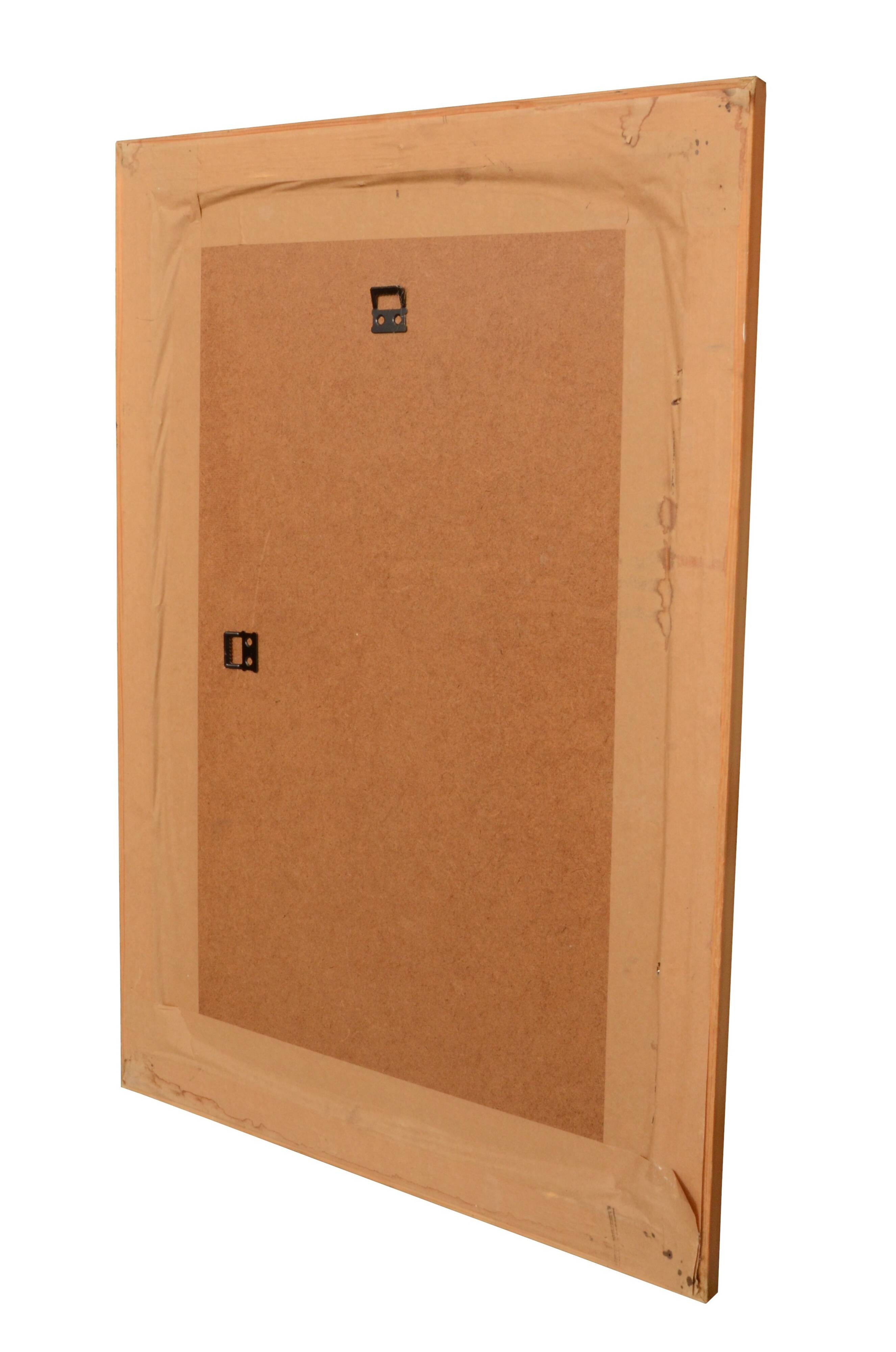 Pine mirror 47x67cm in Scandinavian style