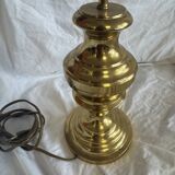 Gold metal lamp