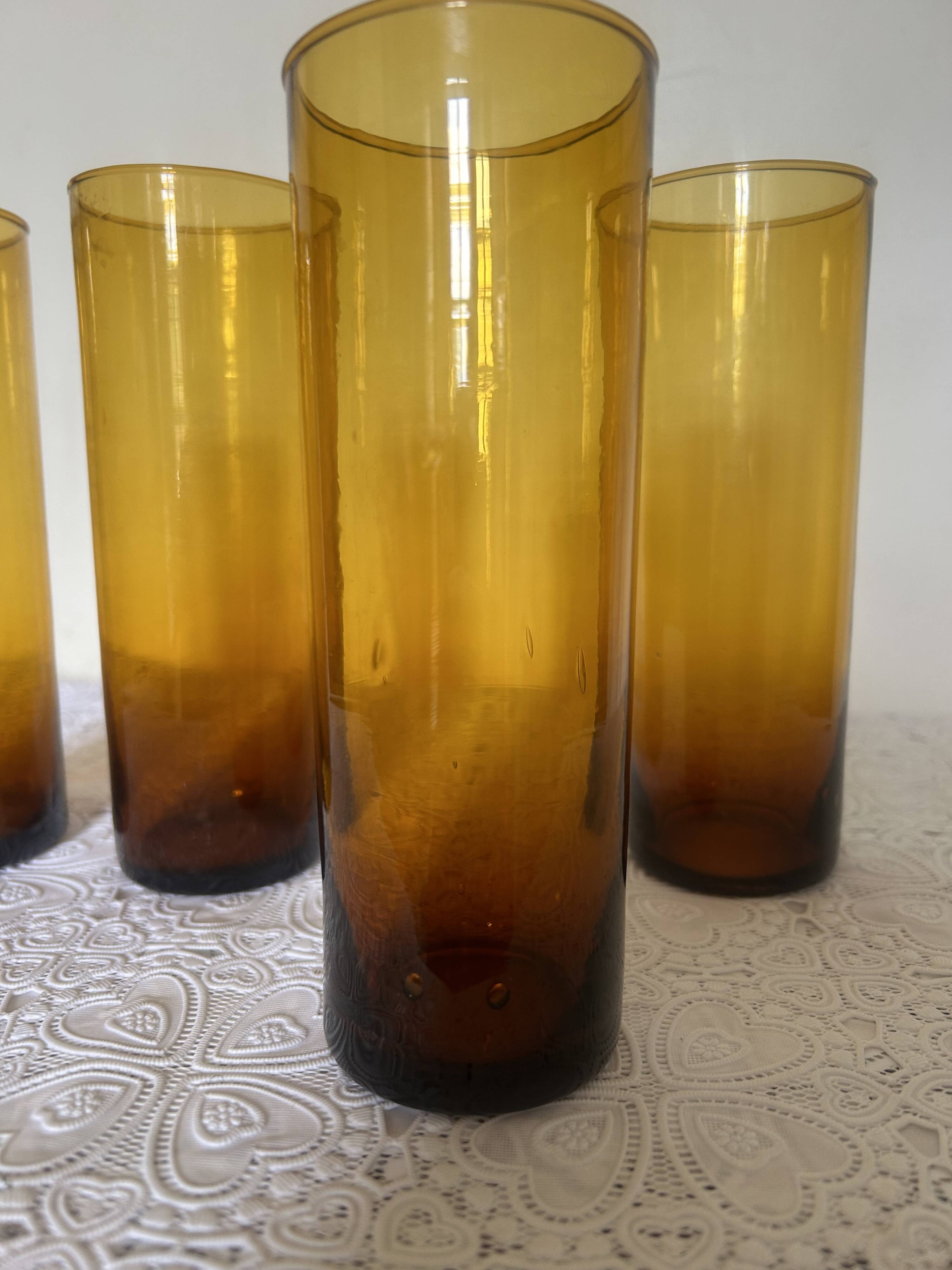 Set of 4 Old Glasses