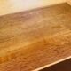 Oak storage unit, splayed legs circa 1950s