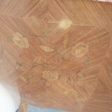 Louis XV chest of drawers in rosewood marquetry