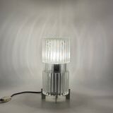 Glass table lamp, Fidenza Vetraria Italy 1970s
