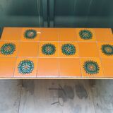 Orange coffee table