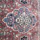 Old Persian carpet end Sarogh handmade 102 X 142 CM