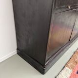 Sideboard - showcase 2 old body in blackened wood