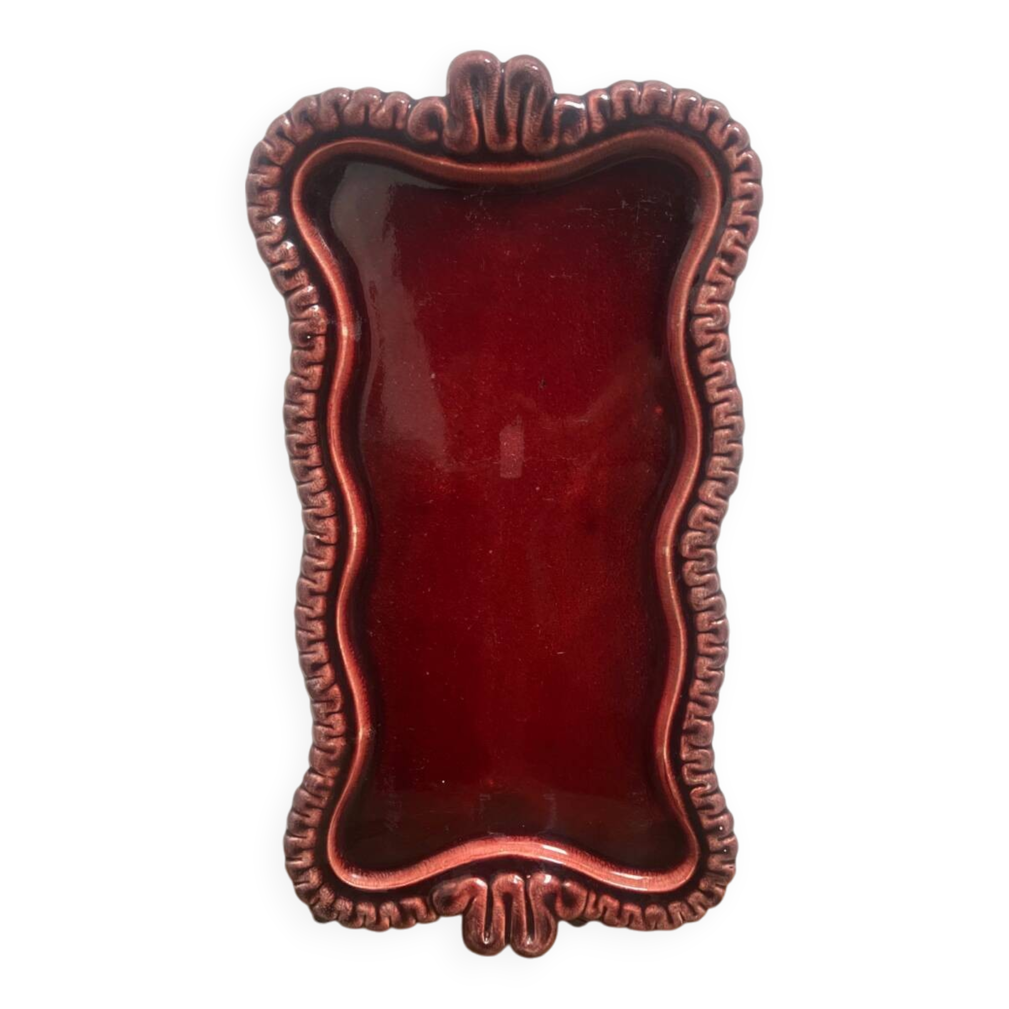 Ceramidi à marseille plat / grand vide poche 1950