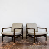 Paire de fauteuils B-7522 par Zenon Bączyk 1960s